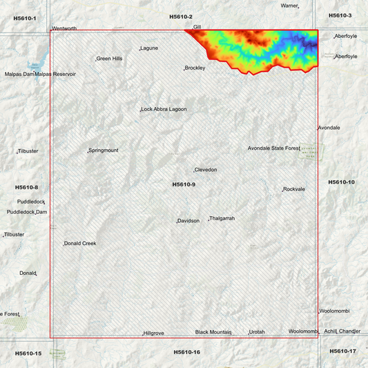 Brockley 1m Digital Elevation Model (H5610-9)