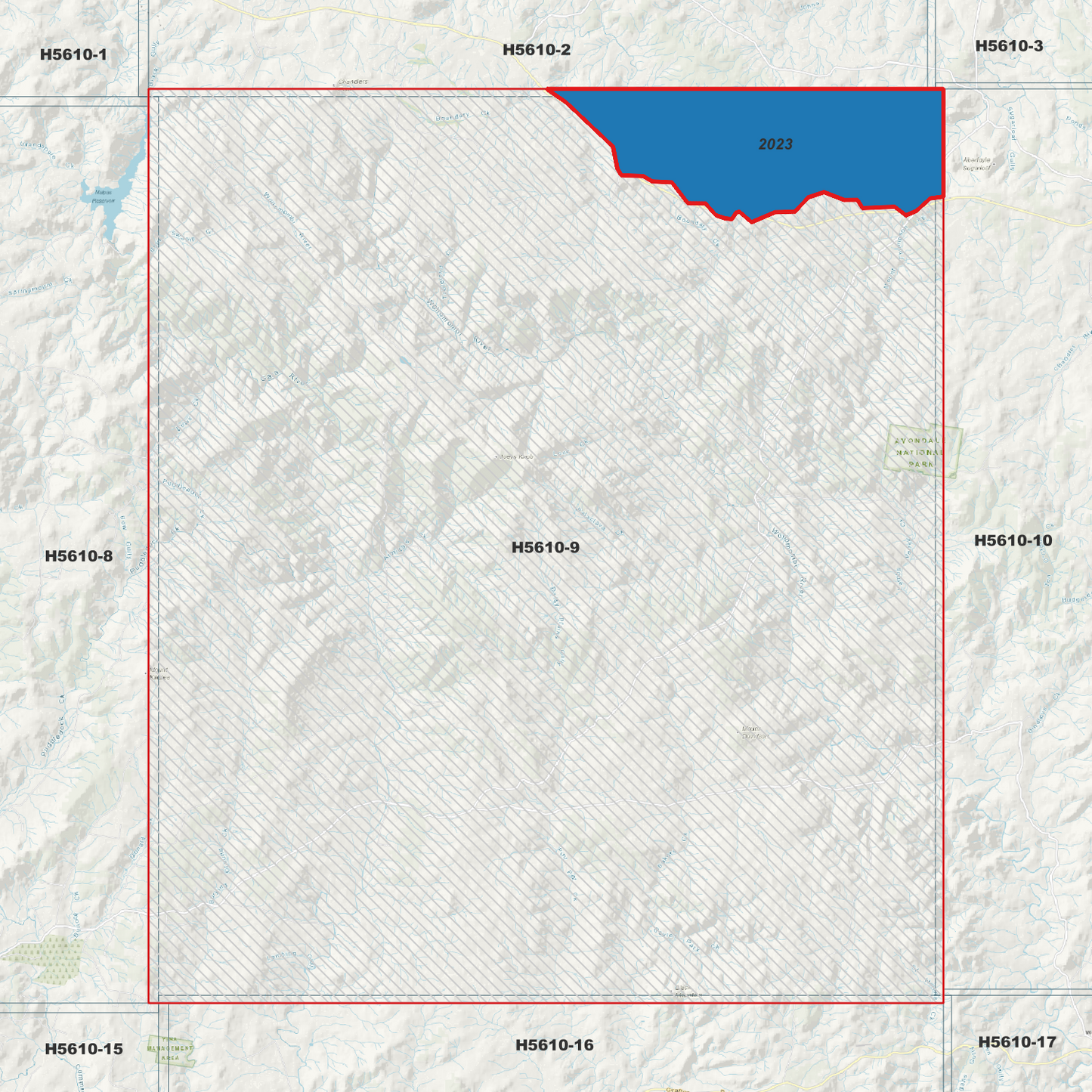 Brockley 1m Digital Elevation Model (H5610-9)