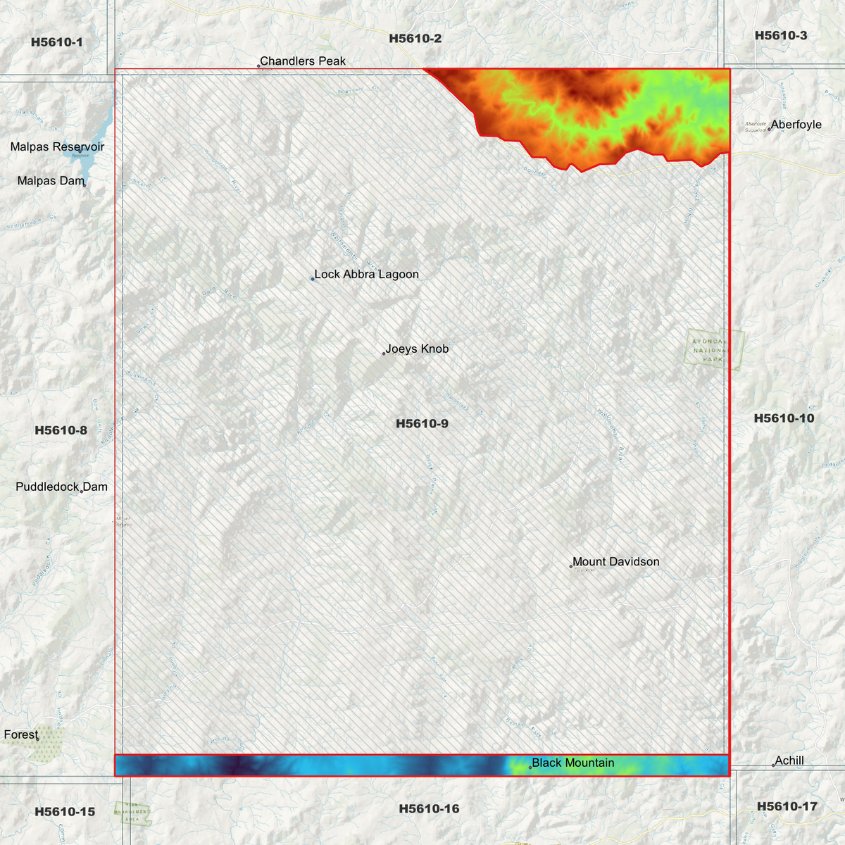 Brockley 1m, 2m & 5m Digital Elevation Models (H5610-9)