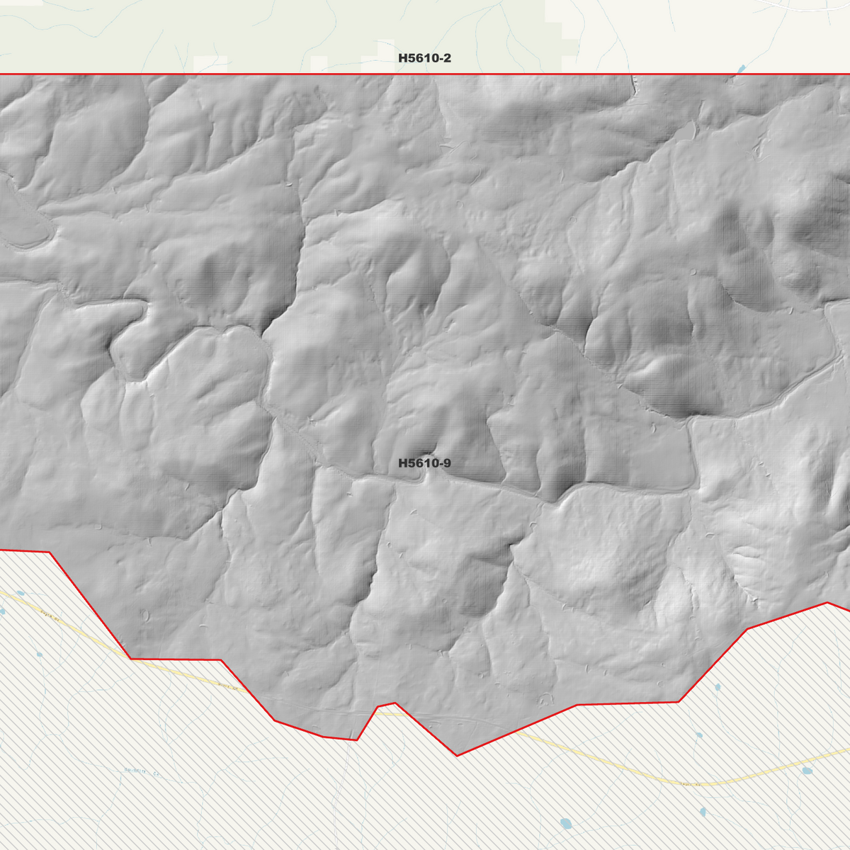 Brockley 1m, 2m & 5m Digital Elevation Models (H5610-9)