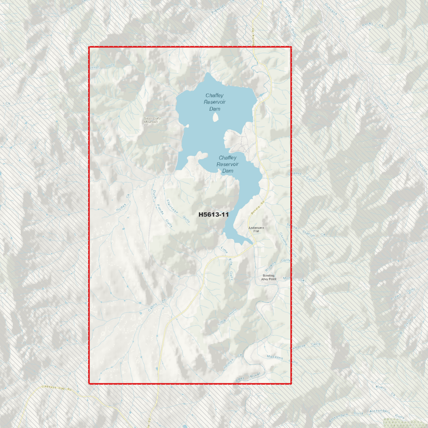 Nundle 1m Digital Elevation Model (H5613-11)