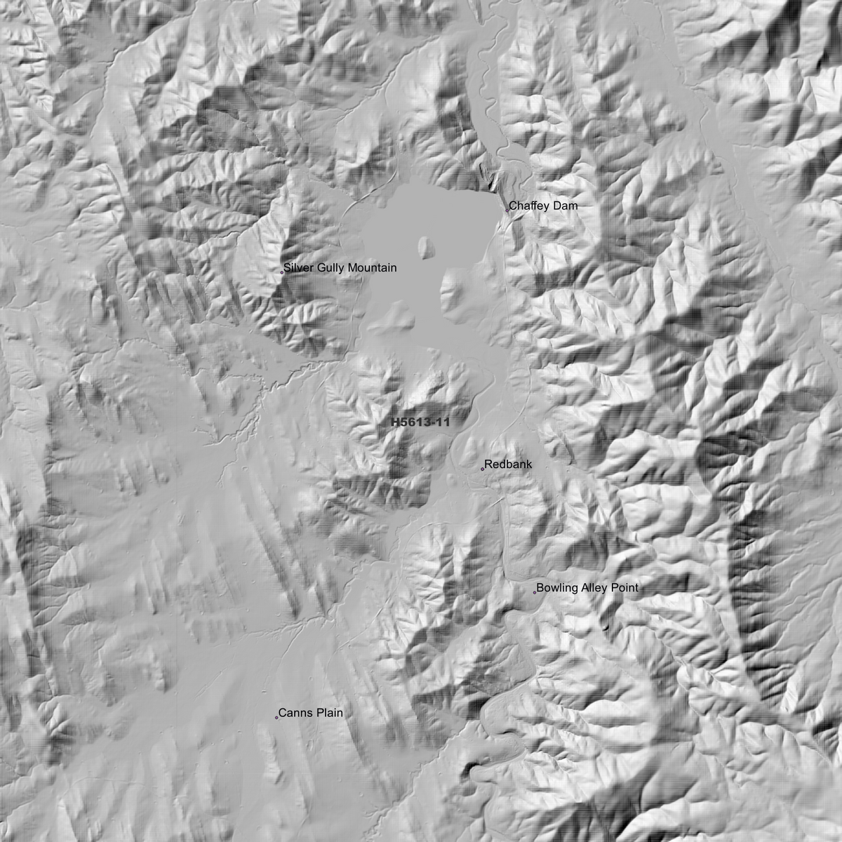 Nundle 1m & 5m Digital Elevation Models (H5613-11)