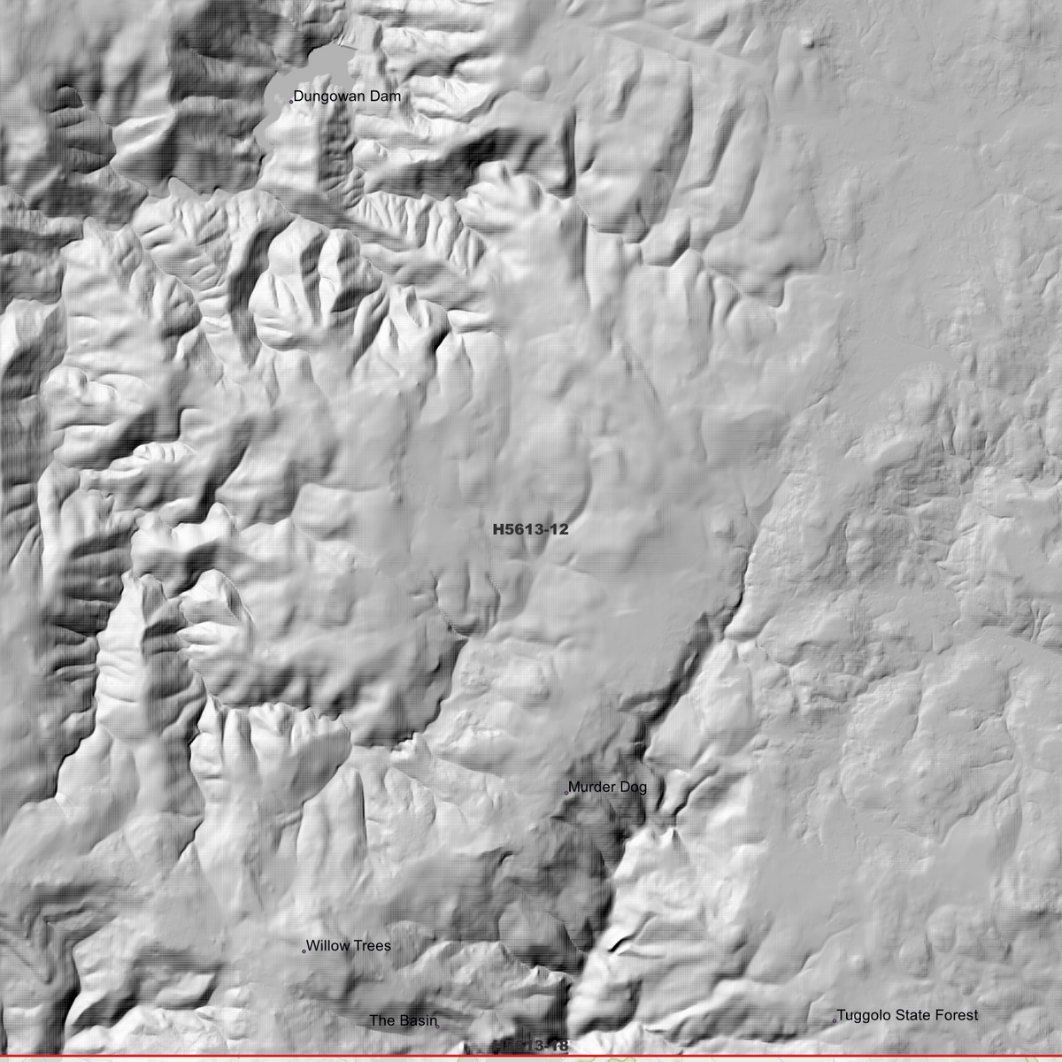 Terrible Billy 5m Digital Elevation Models (H5613-12)