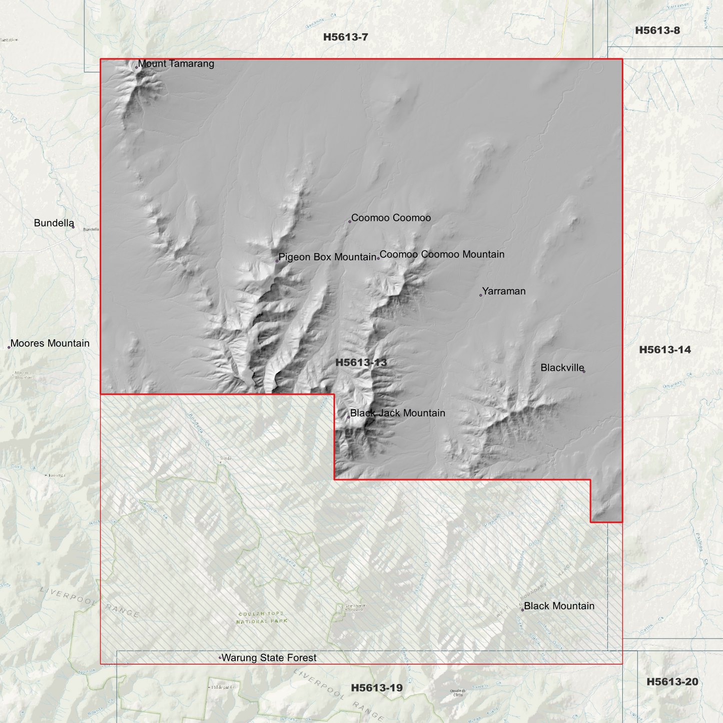 CooMoo 1m Digital Elevation Model (H5613-13)