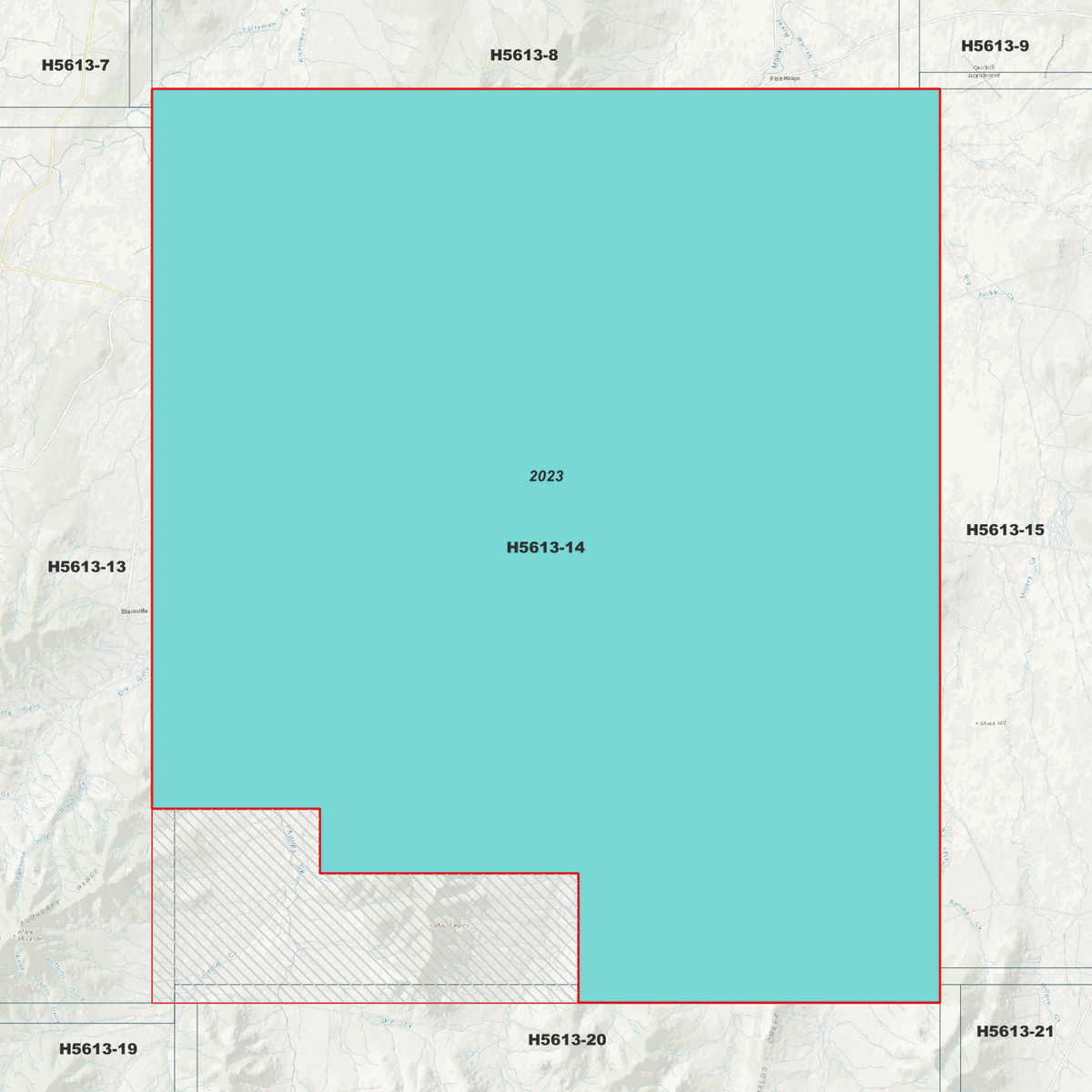 Windy 1m & 5m Digital Elevation Models (H5613-14)