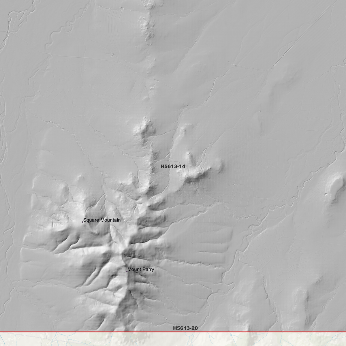 Windy 1m & 5m Digital Elevation Models (H5613-14)