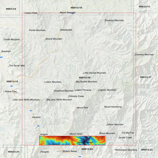Ardglen1m Digital Elevation Model (H5613-16)