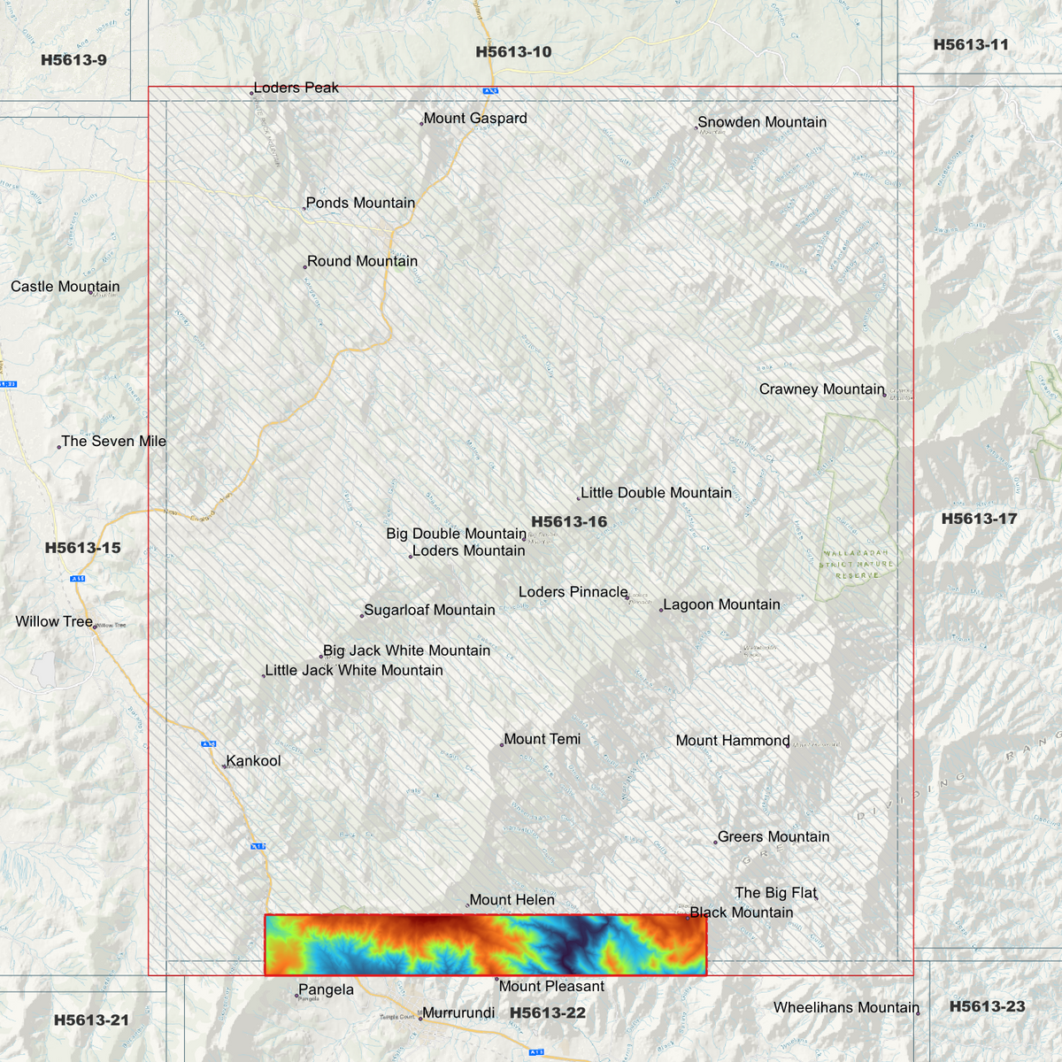 Ardglen 1m & 5m Digital Elevation Models (H5613-16)