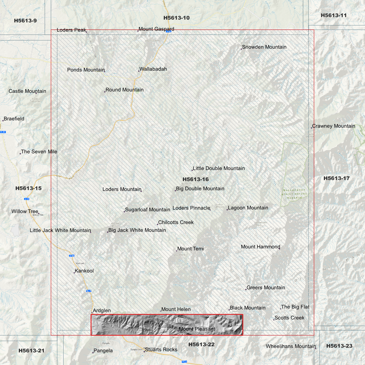 Ardglen1m Digital Elevation Model (H5613-16)