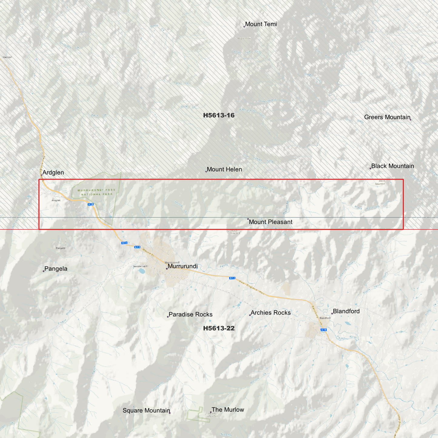 Ardglen1m Digital Elevation Model (H5613-16)