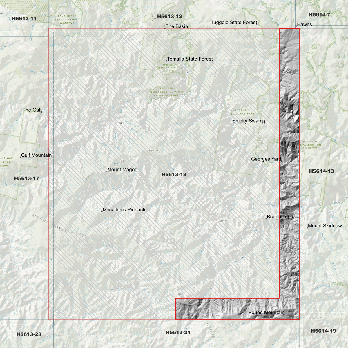 Magog 2m & 5m Digital Elevation Models (H5613-18)