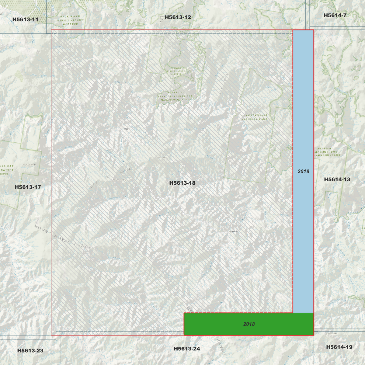 Magog 2m & 5m Digital Elevation Models (H5613-18)