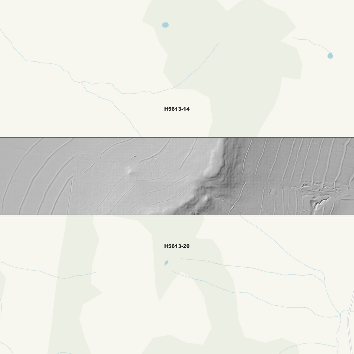 Larrys Peak 1m & 5m Digital Elevation Models (H5613-20)