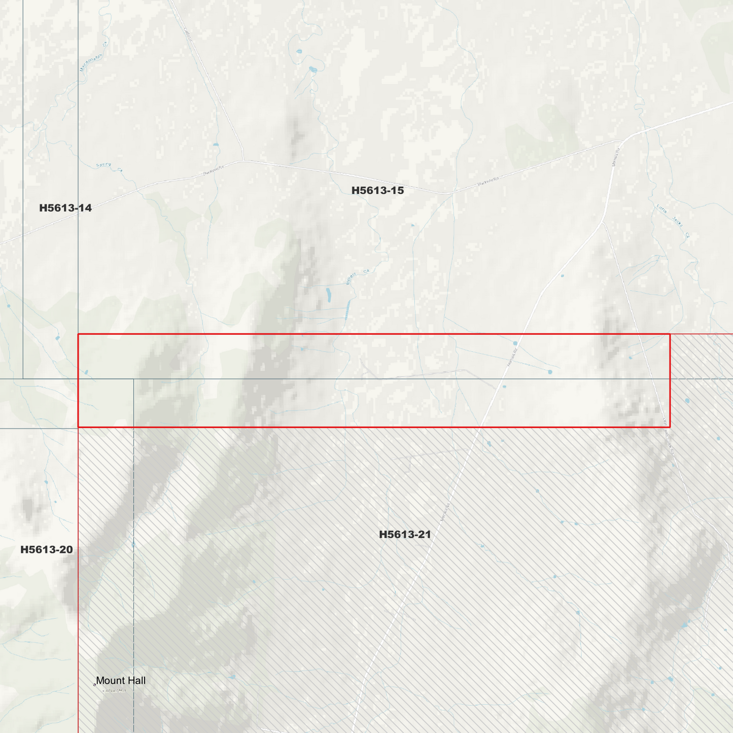 Towarri 1m Digital Elevation Model (H5613-21)