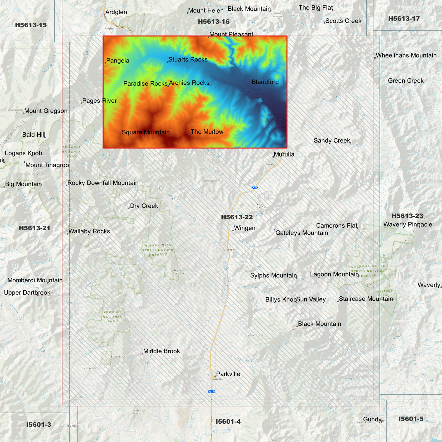 Wingen 1m Digital Elevation Model (H5613-22)