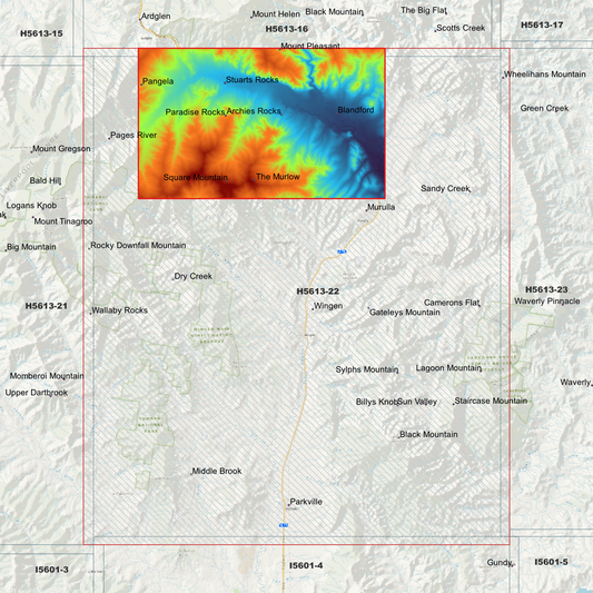 Wingen 1m Digital Elevation Model (H5613-22)