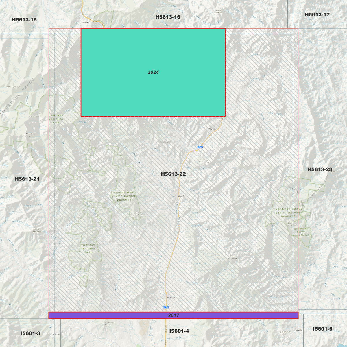 Wingen 1m, 2m & 5m Digital Elevation Models (H5613-22)