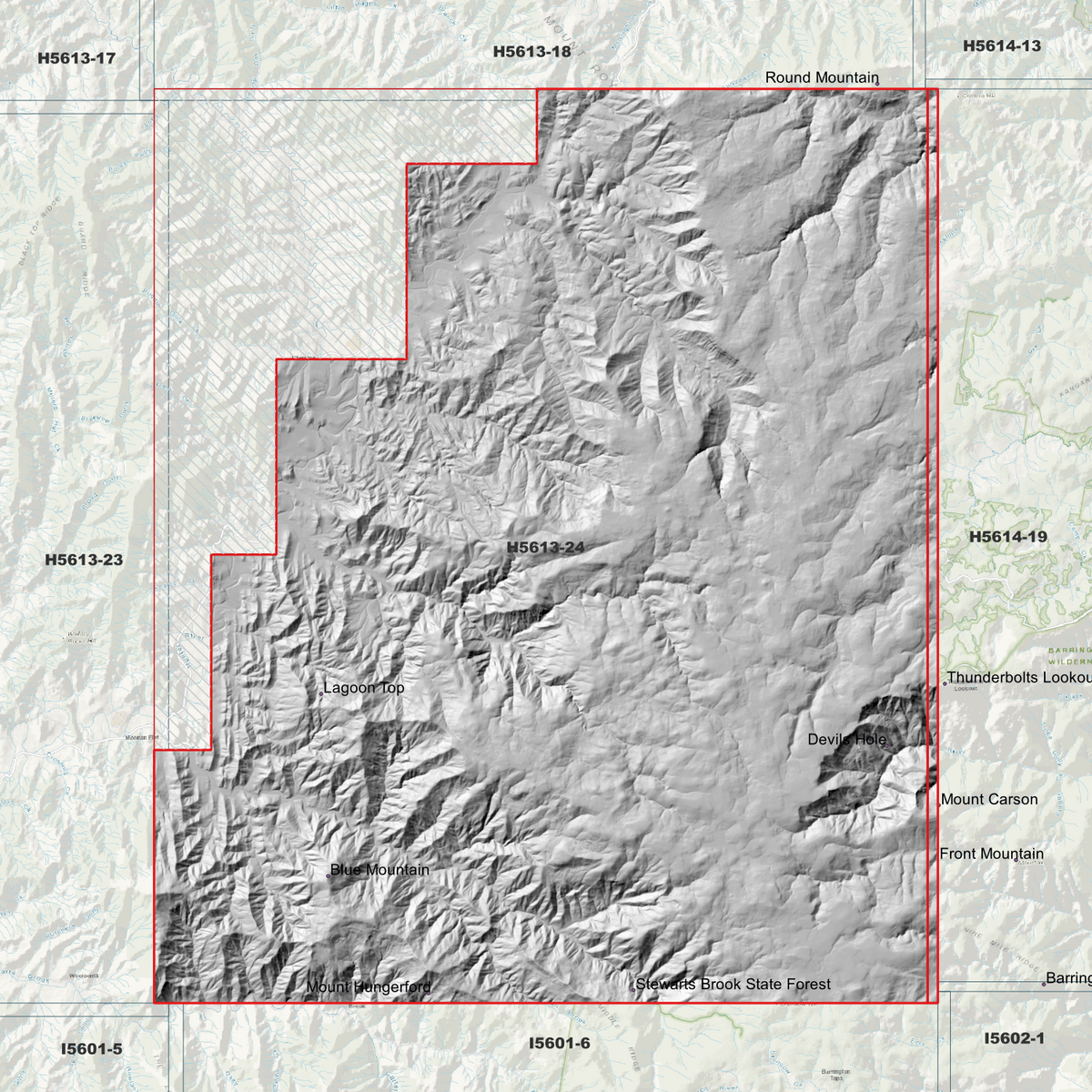 Devils Hole 2m & 5m Digital Elevation Models (H5613-24)