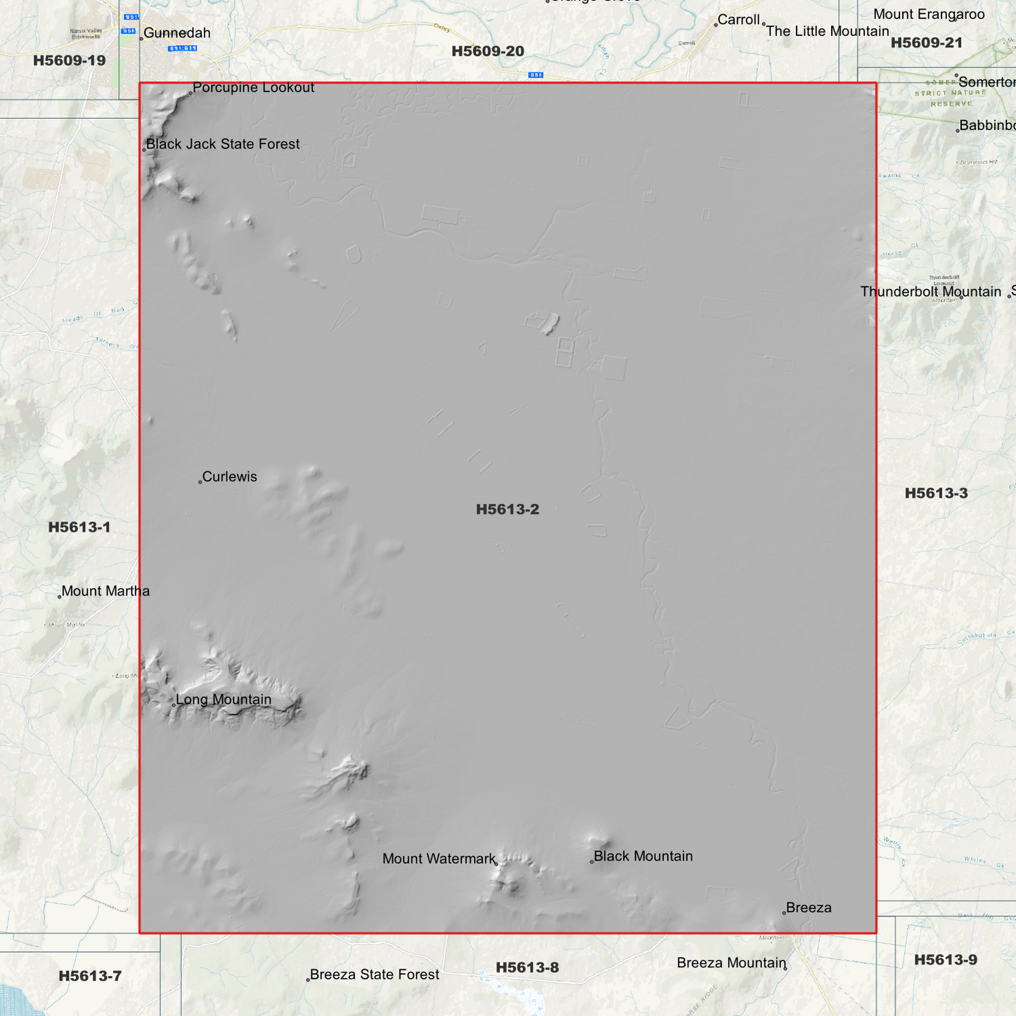 Curlewis 1m Digital Elevation Model (H5613-2)