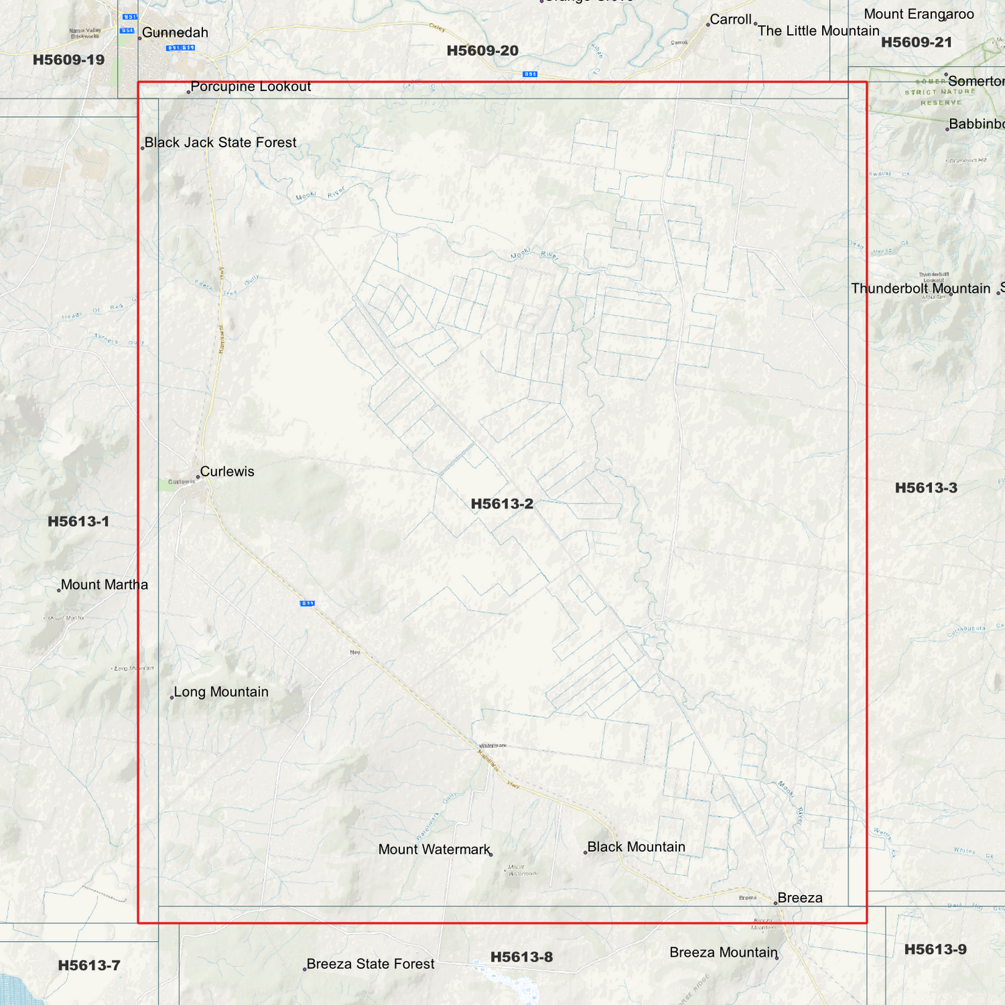 Curlewis 1m Digital Elevation Model (H5613-2)