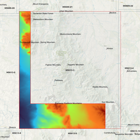 Thunderbolt 1m Digital Elevation Model (H5613-3)