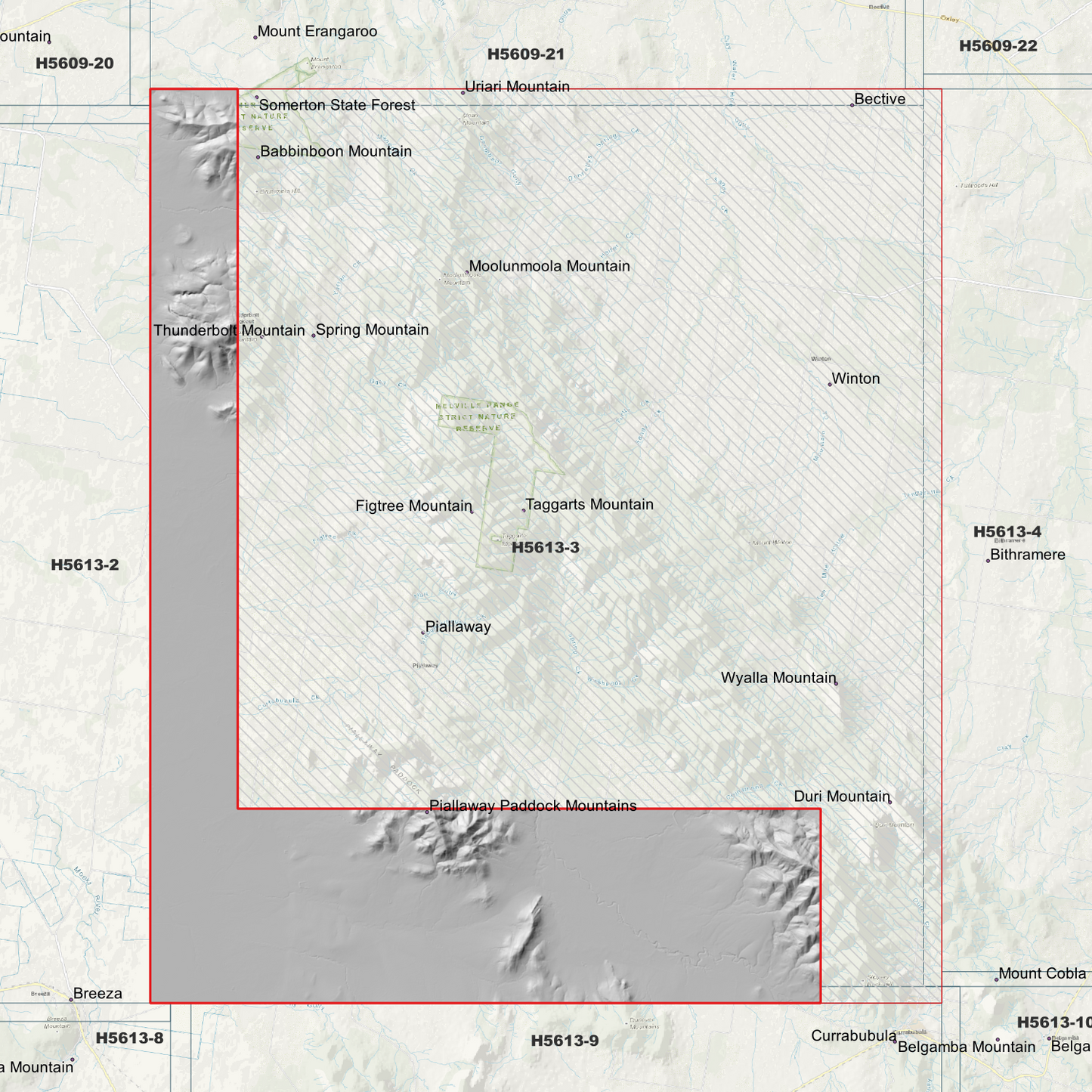 Thunderbolt 1m Digital Elevation Model (H5613-3)
