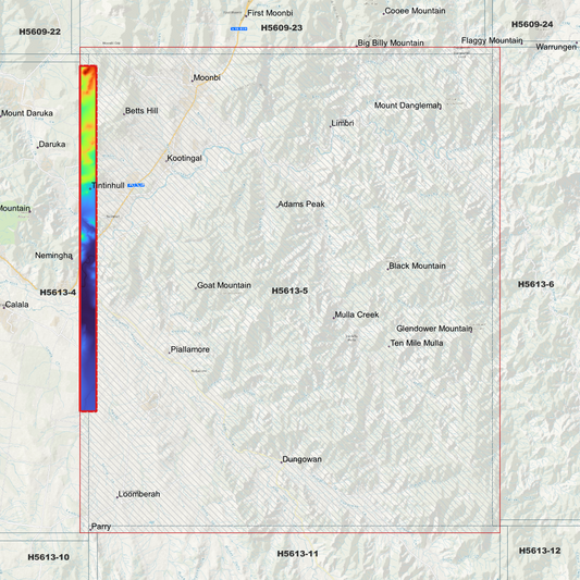 Kootingal 1m Digital Elevation Model (H5613-5)