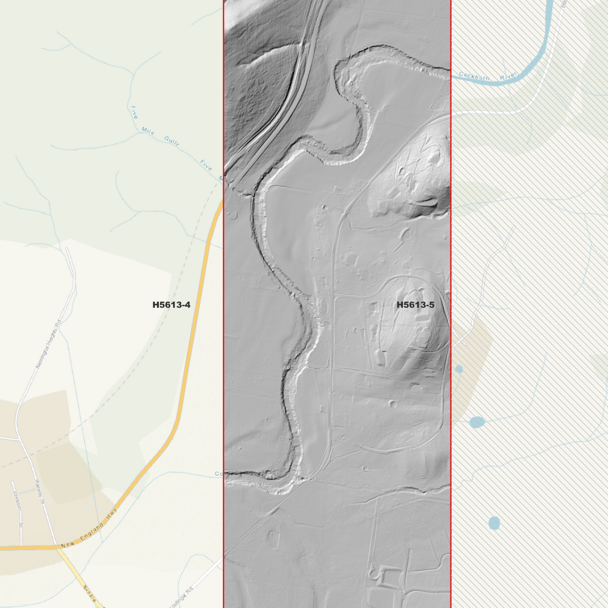 Kootingal 1m & 5m Digital Elevation Models (H5613-5)