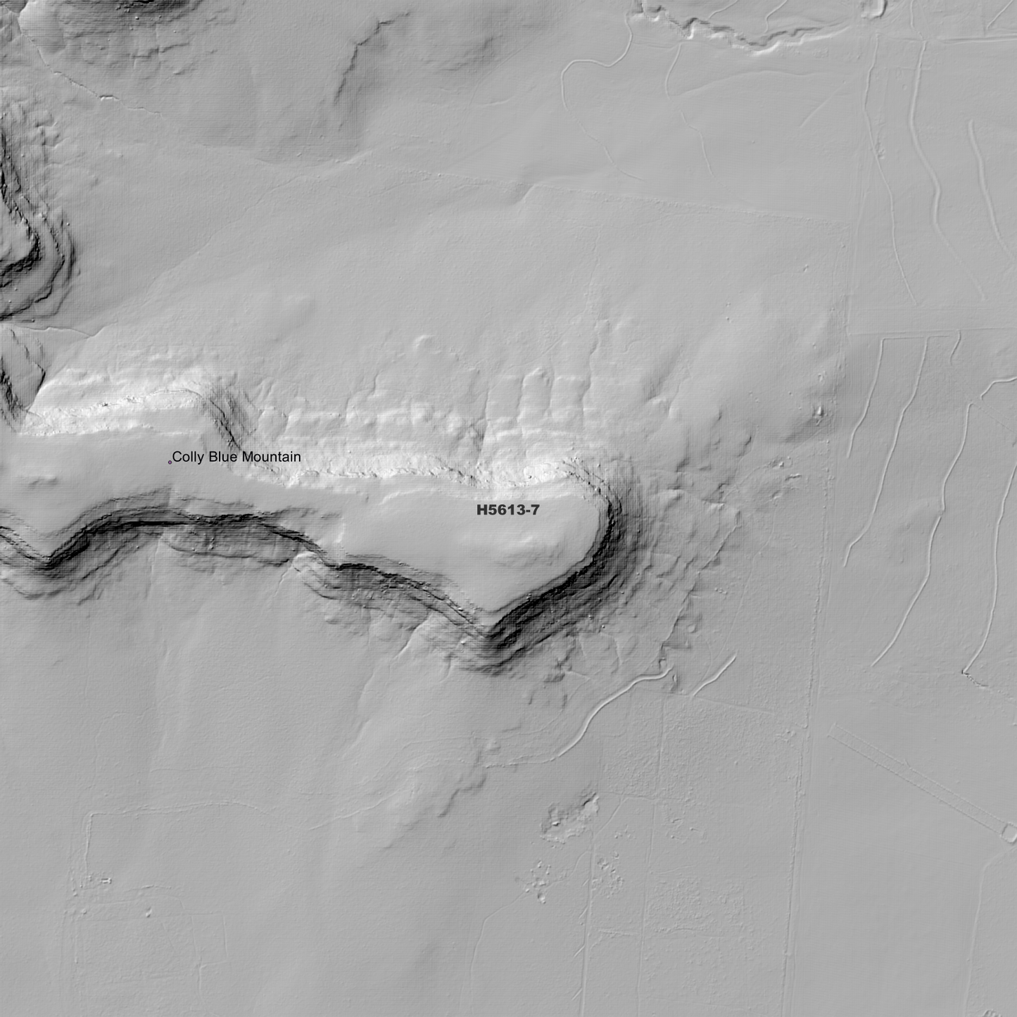 Colly Blue 1m Digital Elevation Model (H5613-7)