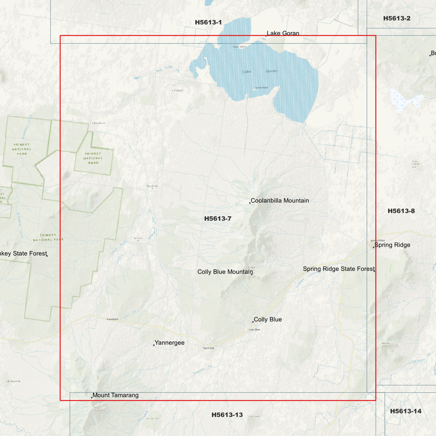 Colly Blue 1m Digital Elevation Model (H5613-7)