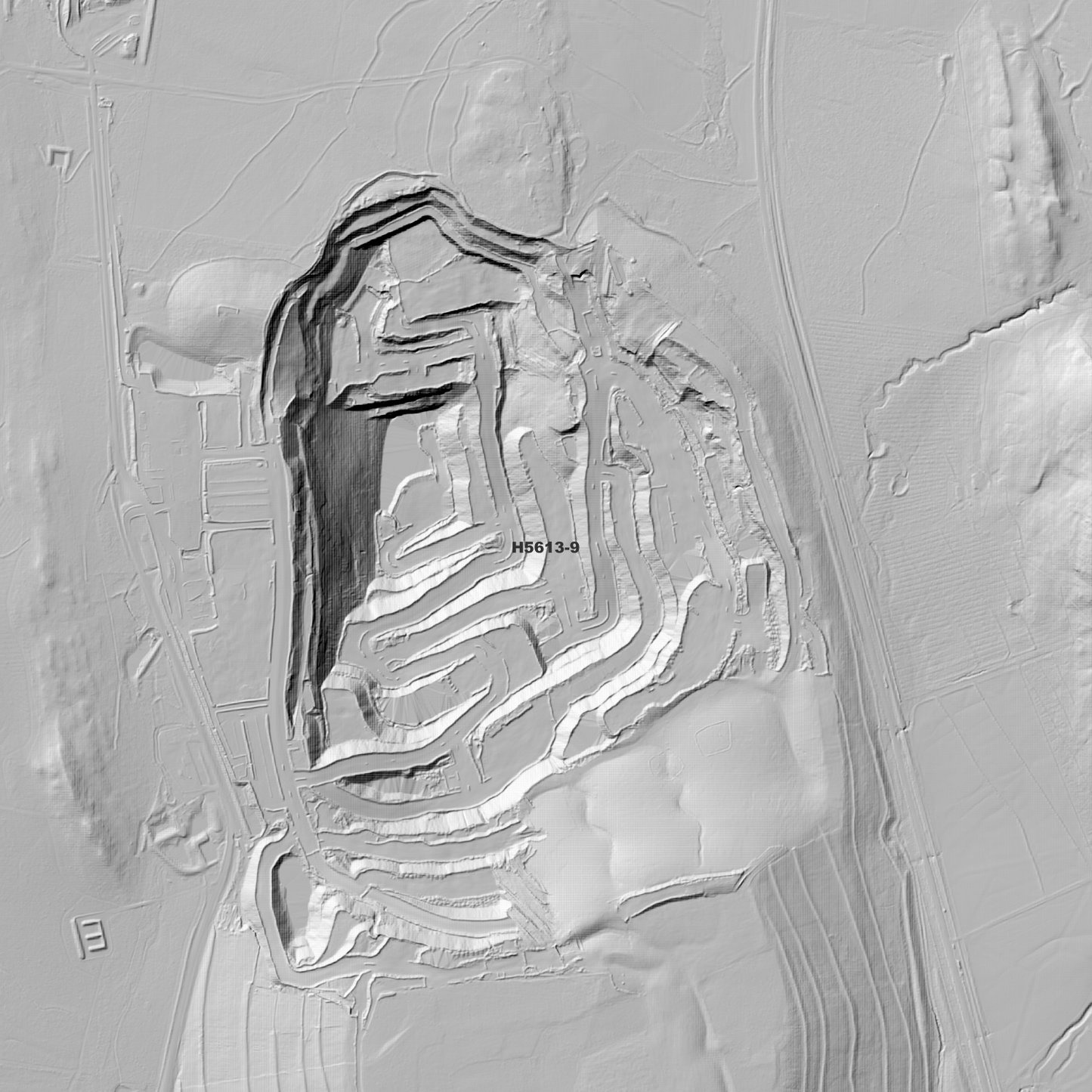 Werris Creek 1m Digital Elevation Model (H5613-9)