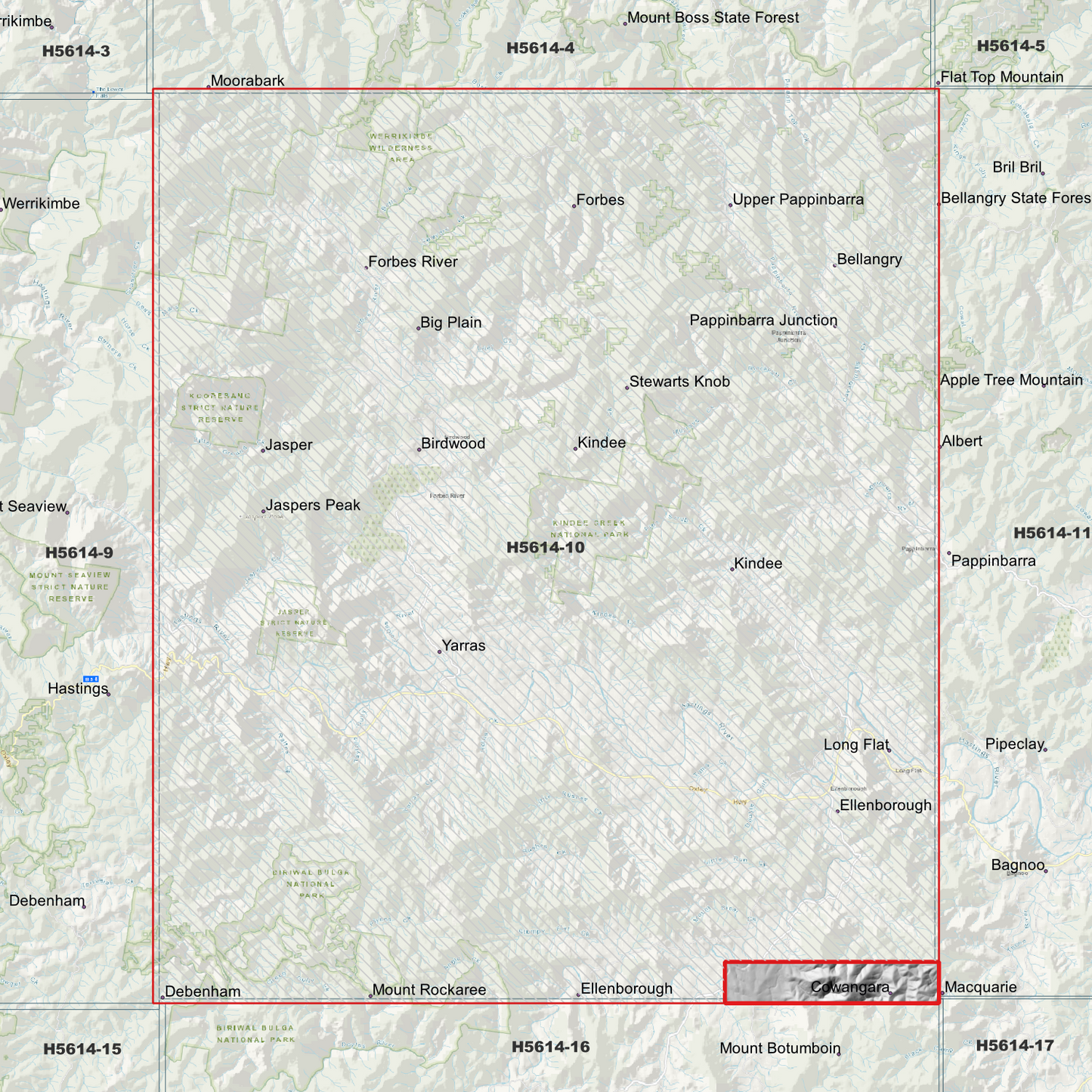 Yarras 1m Digital Elevation Model (H5614-10)