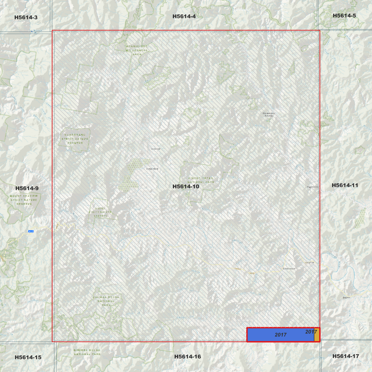 Yarras 1m Digital Elevation Model (H5614-10)