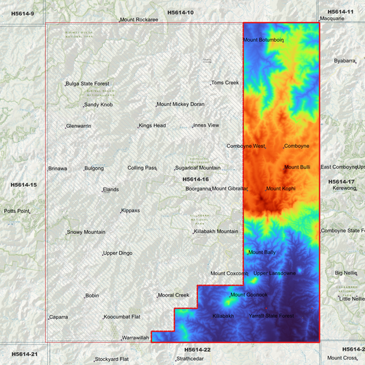 Killabakh 1m Digital Elevation Model (H5614-16)