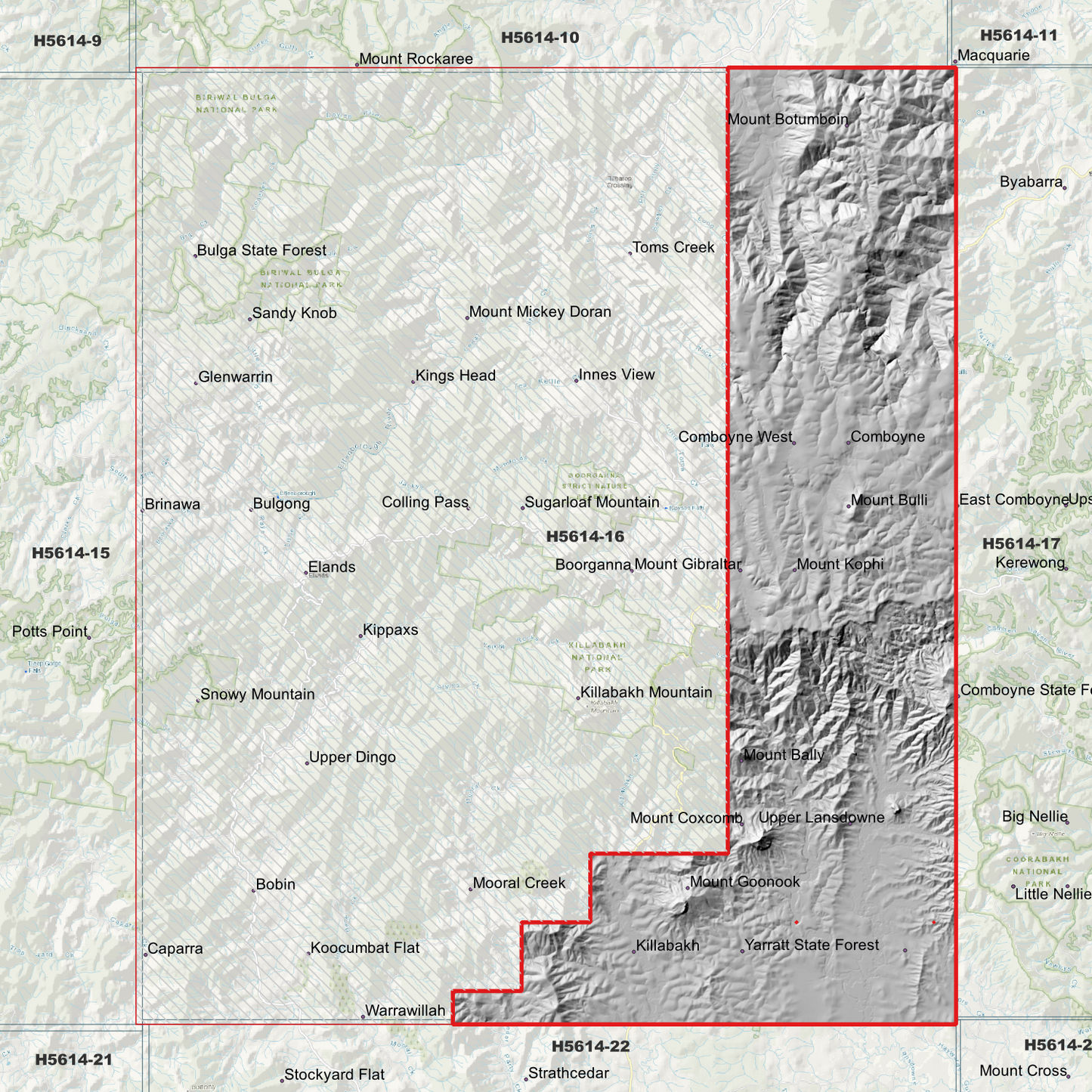 Killabakh 1m Digital Elevation Model (H5614-16)