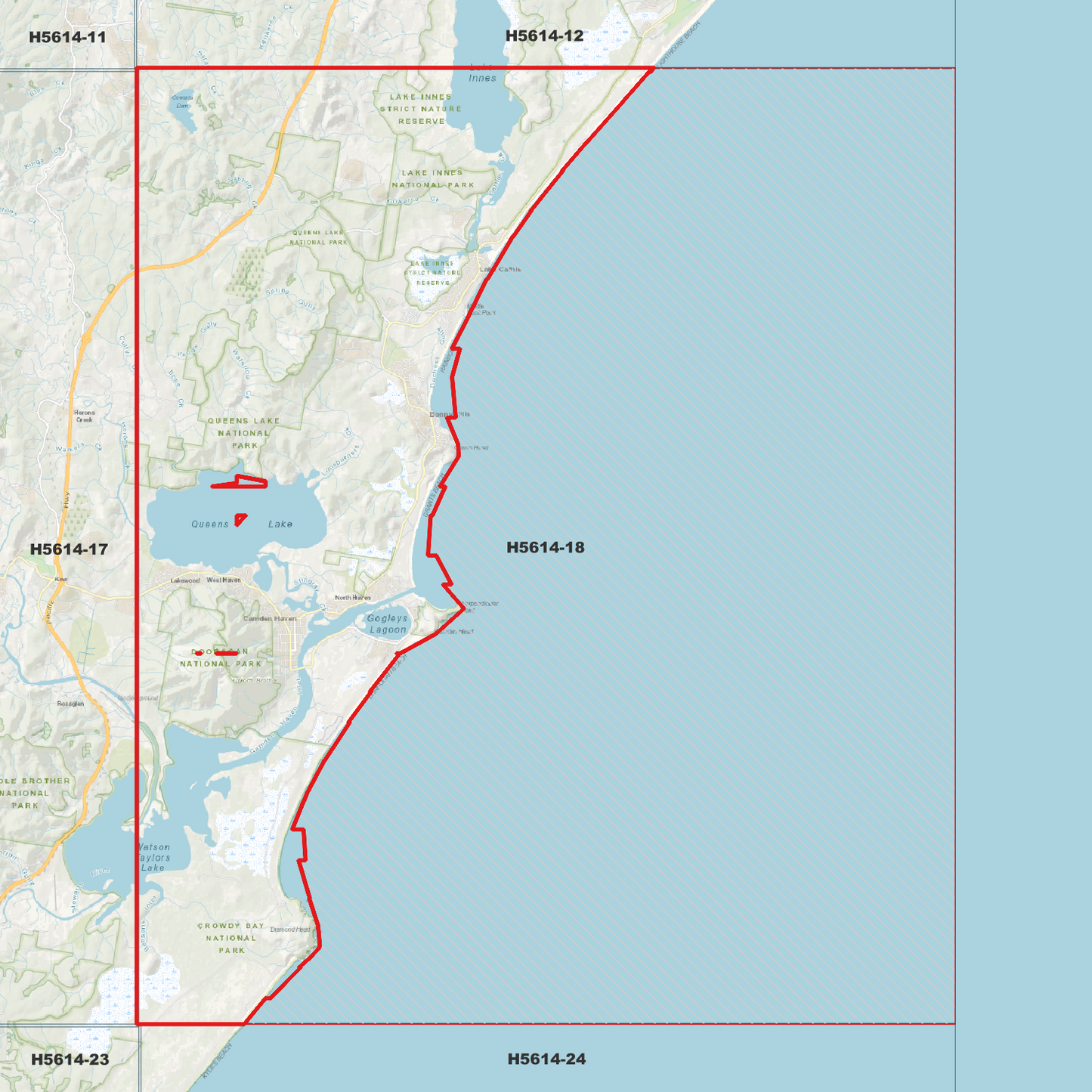 Cathie 1m Digital Elevation Model (H5614-18)