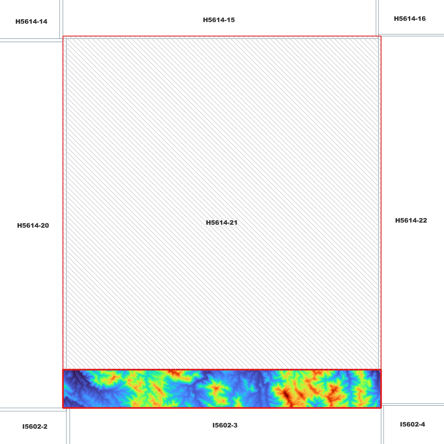 Belbora 1m Digital Elevation Model (H5614-21)