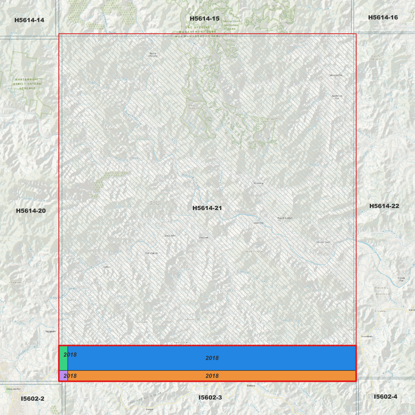 Belbora 1m Digital Elevation Model (H5614-21)