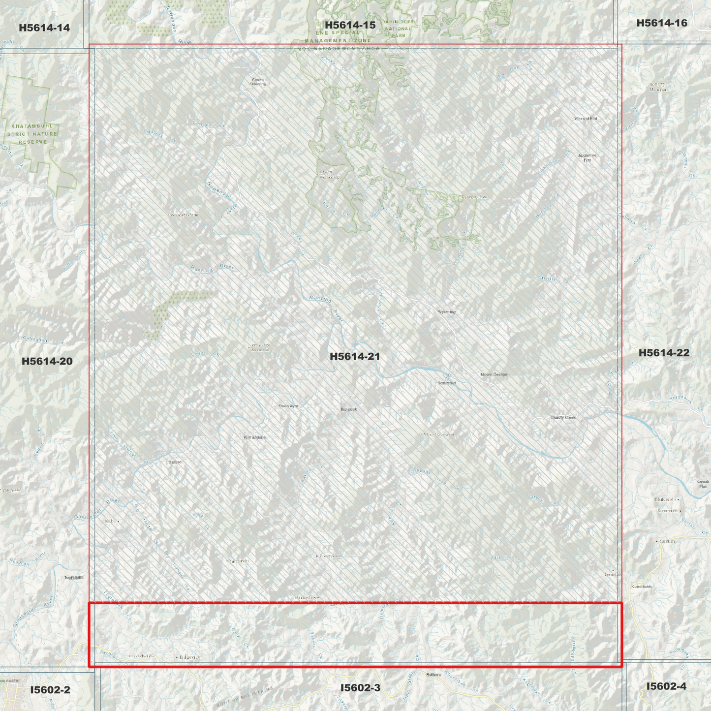 Belbora 1m Digital Elevation Model (H5614-21)