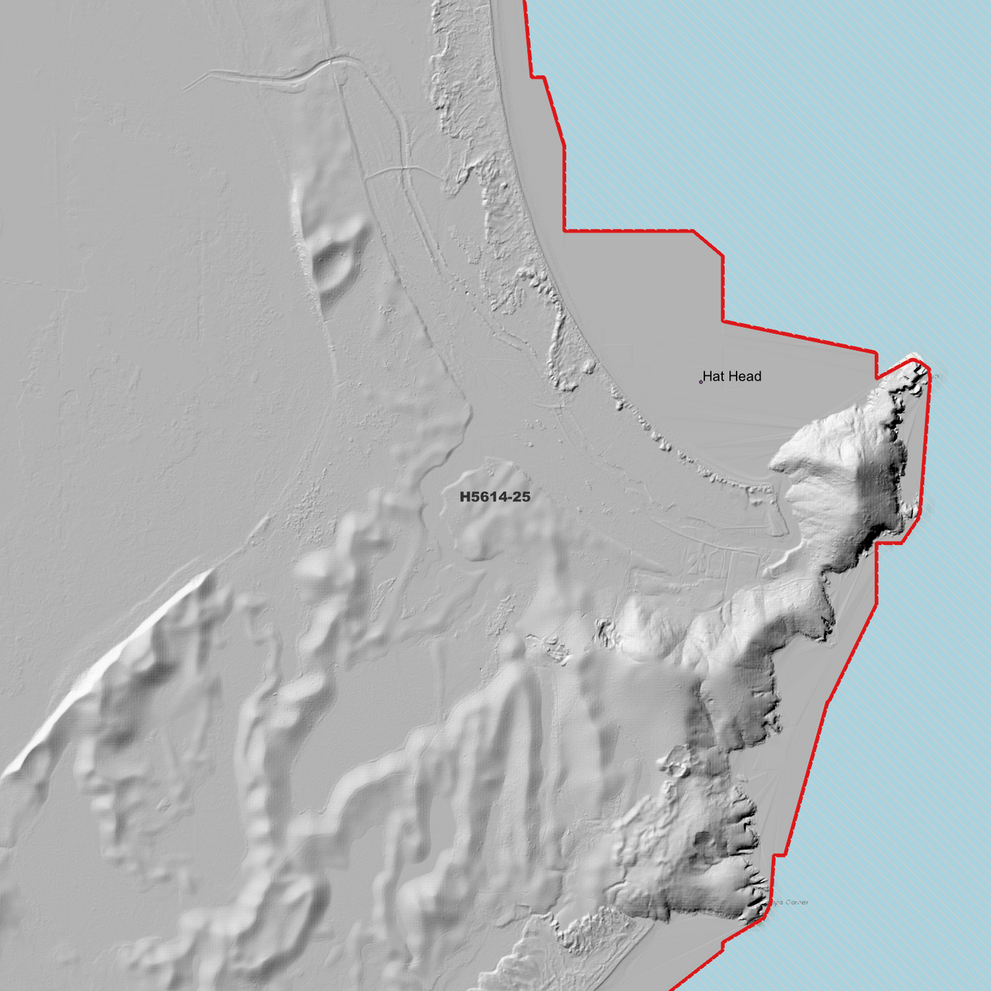 Hat Head 1m Digital Elevation Model (H5614-25)