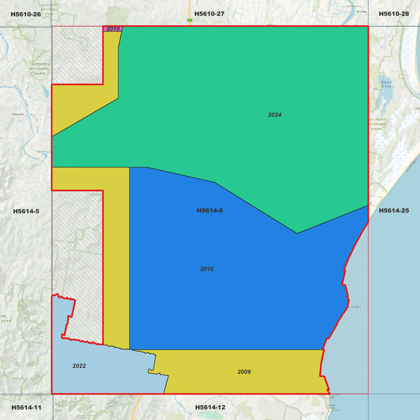 Kempsey 1m Digital Elevation Model (H5614-6)