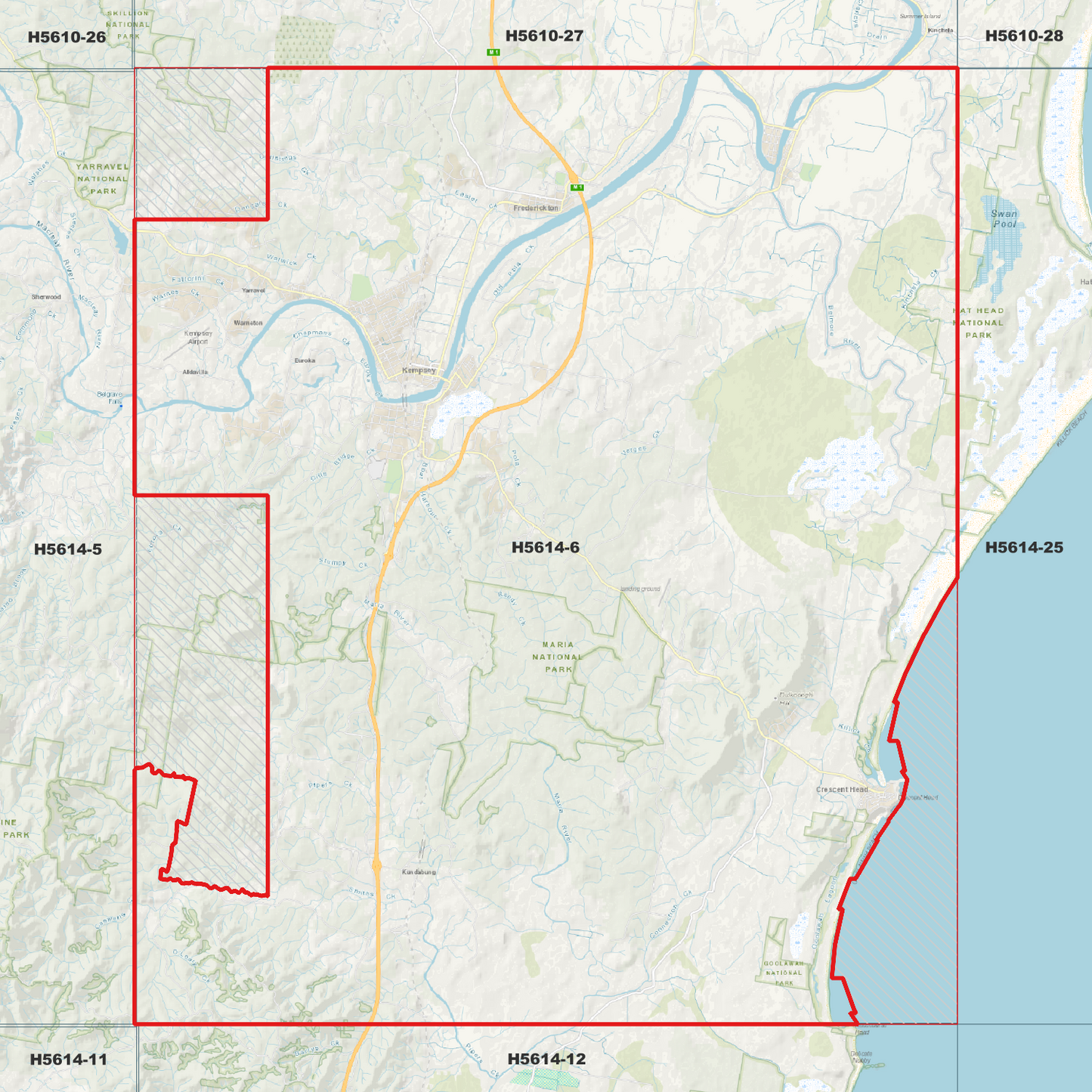 Kempsey 1m Digital Elevation Model (H5614-6)