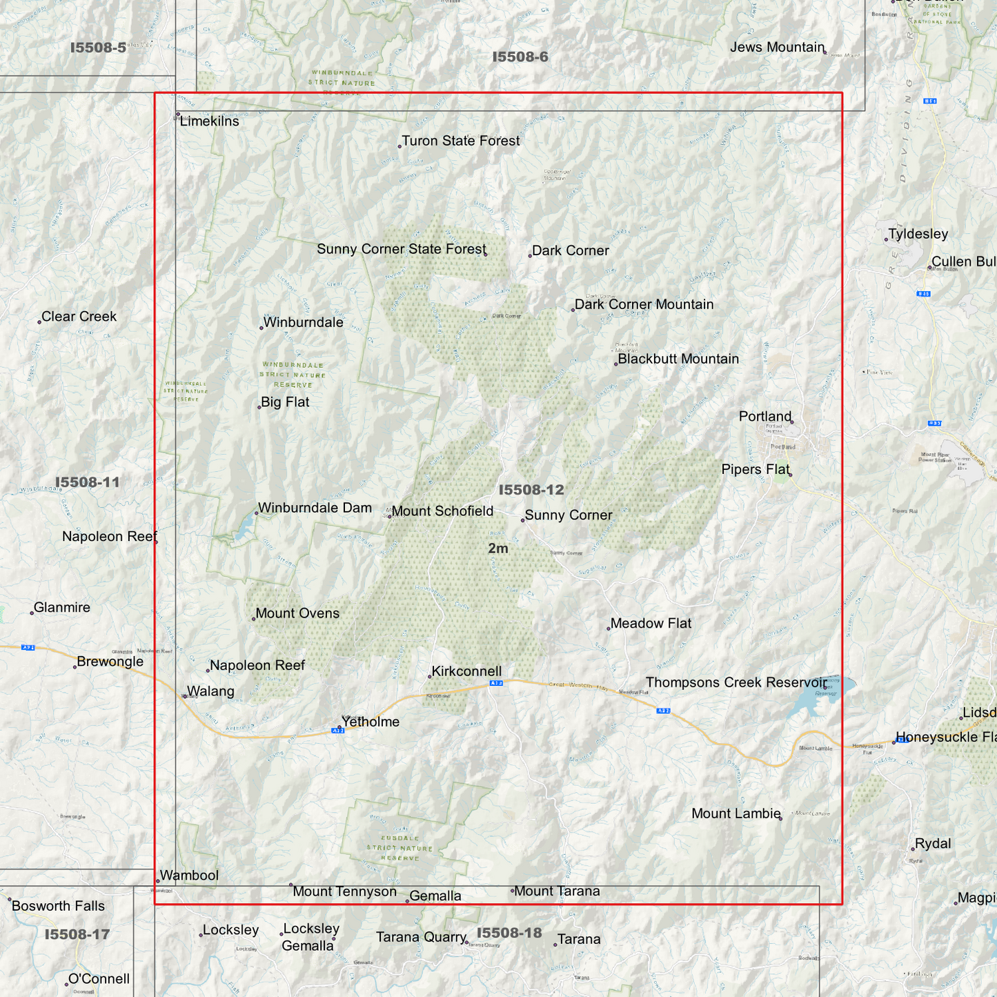 Yethholme 2m Digital Elevation Model (I5508-12)