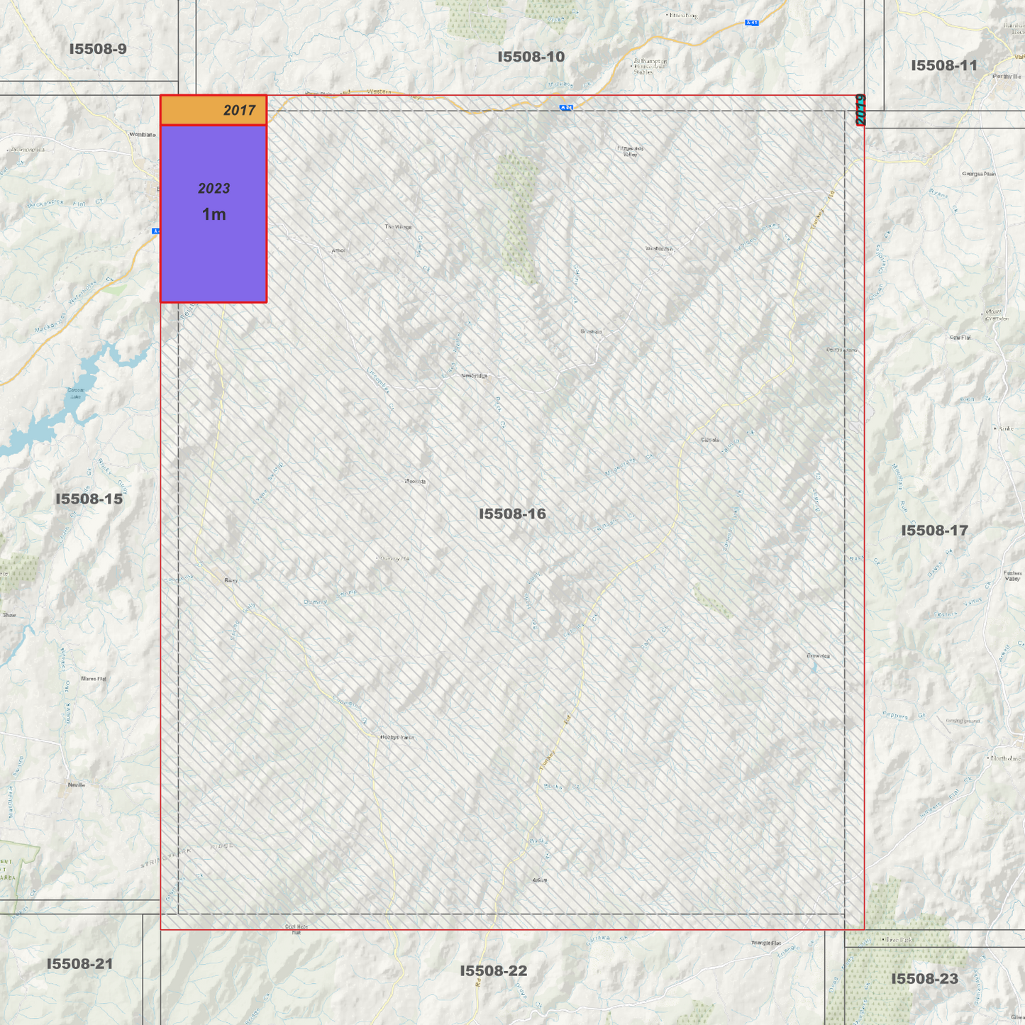 Blayney 1m & 5m Digital Elevation Models (I5508-16)