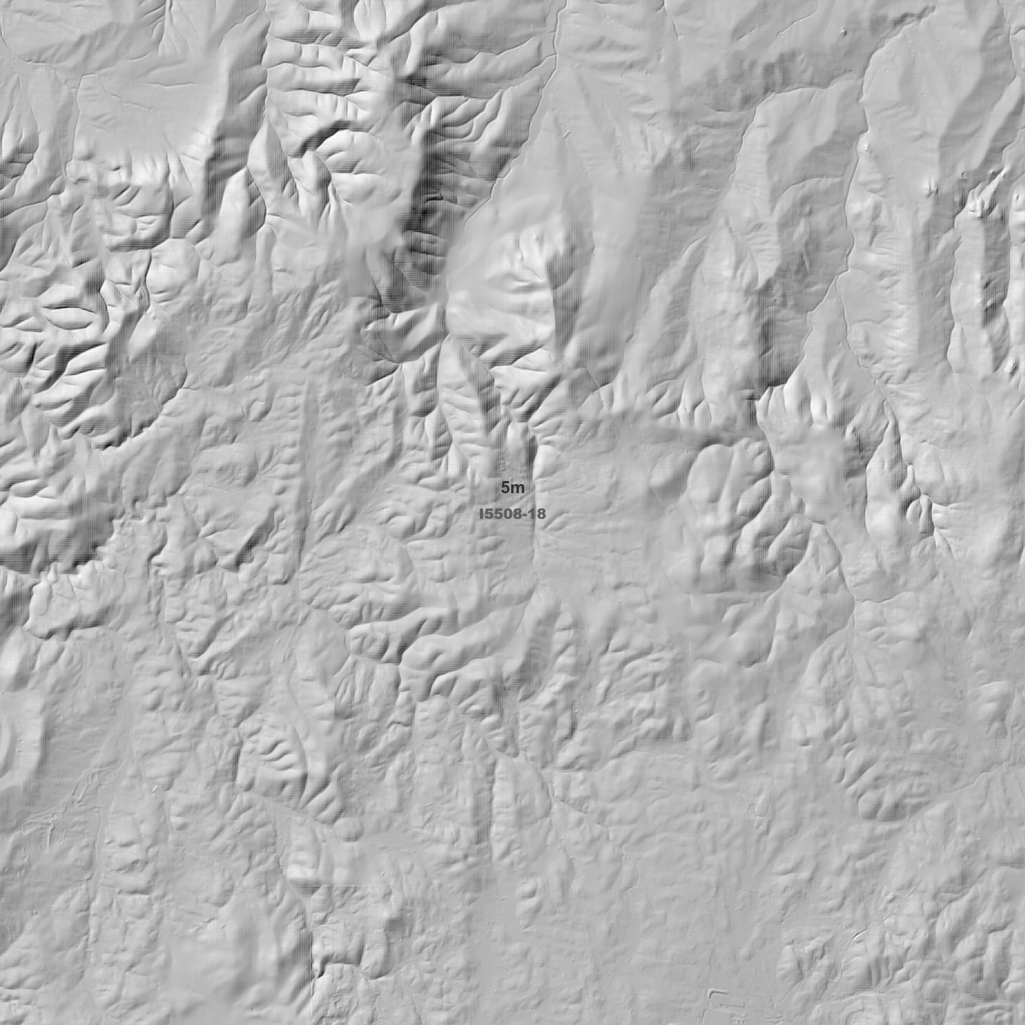 Oberon 1m, 2m & 5m Digital Elevation Models (I5508-18)