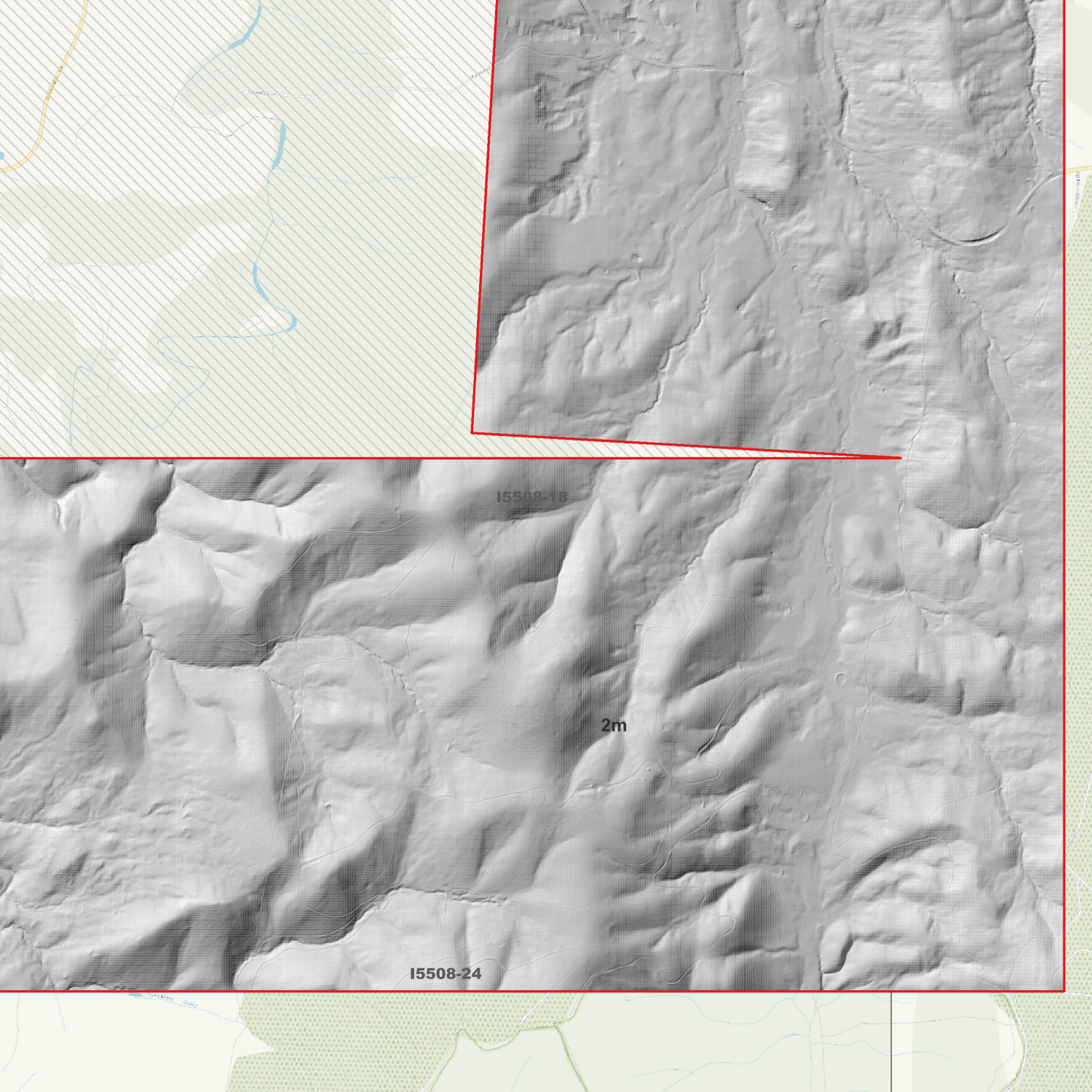 Oberon 1m, 2m & 5m Digital Elevation Models (I5508-18)