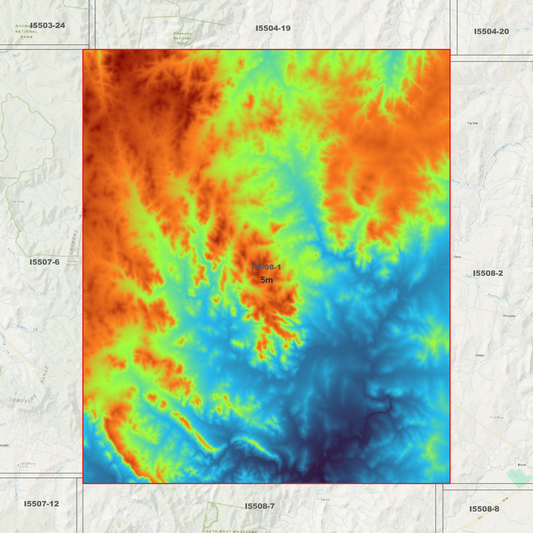 Manildra 5m Digital Elevation Model (I5508-1)