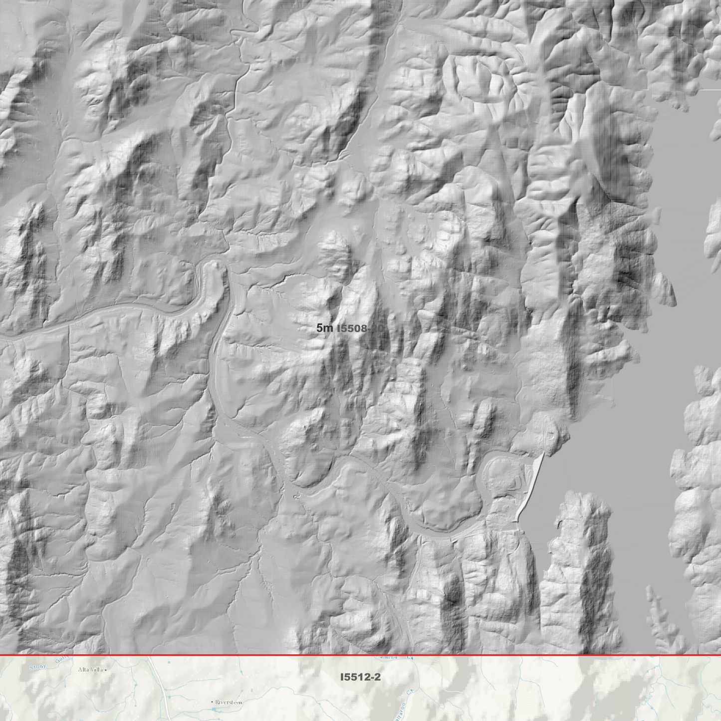 Wyangala 1m & 5m Digital Elevation Models (I5508-20)