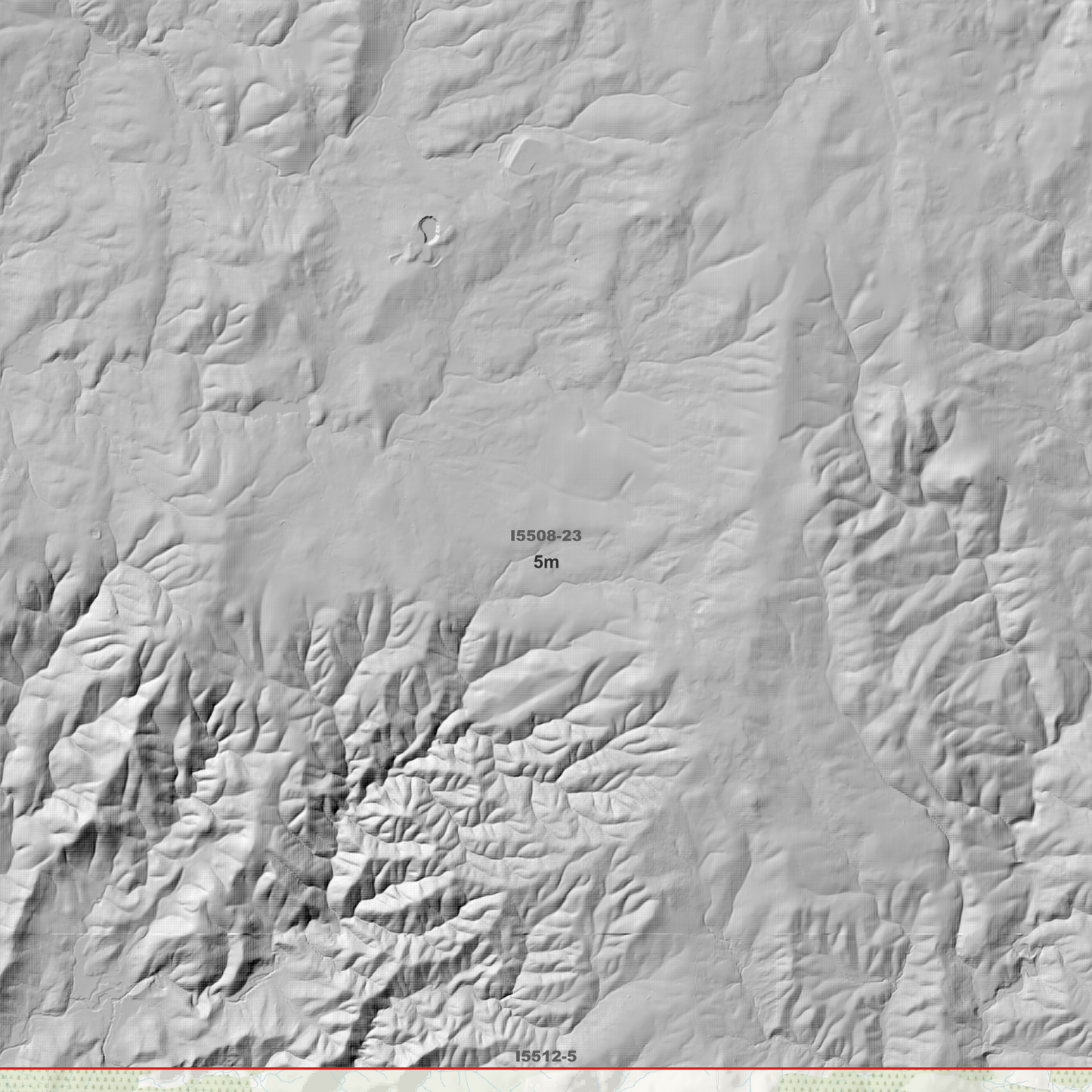 Judds Creek 2m & 5m Digital Elevation Models (I5508-23)