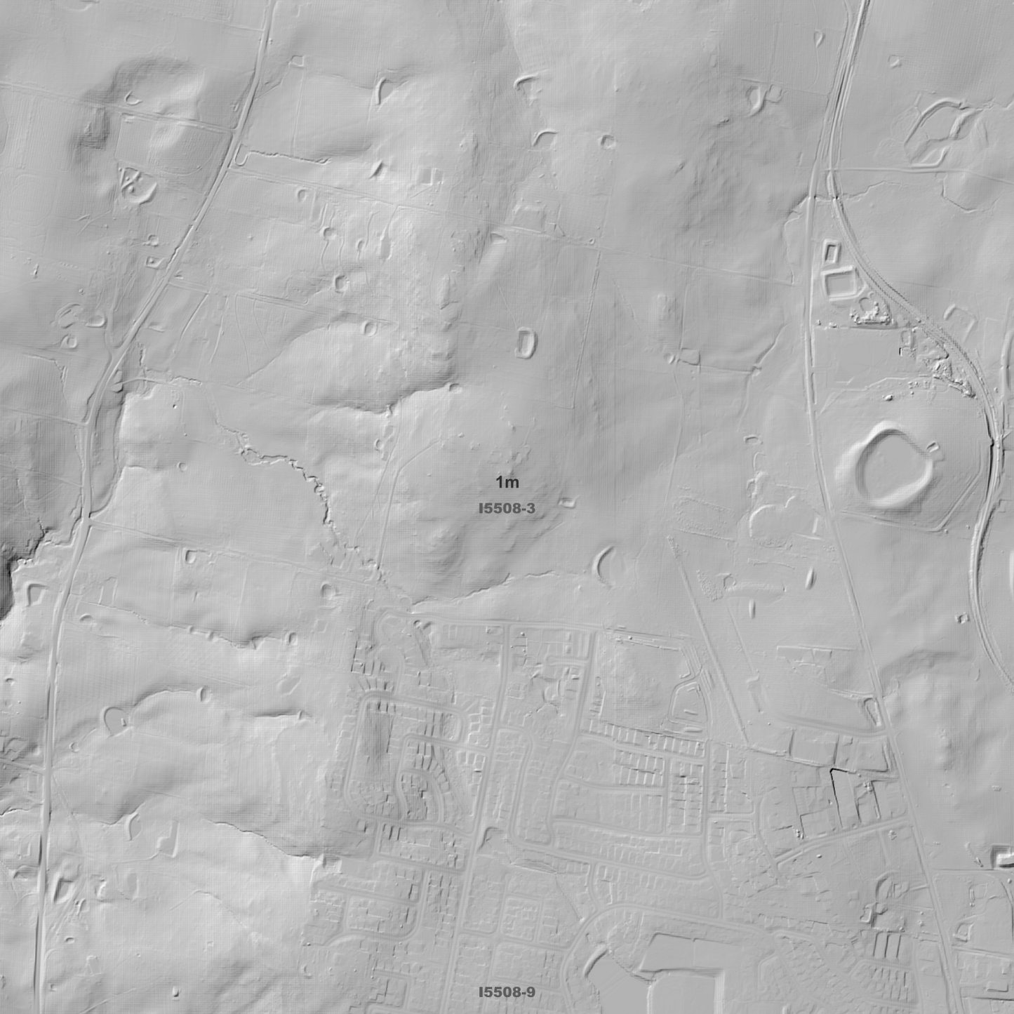 Ophir 1m & 5m Digital Elevation Models (I5508-3)